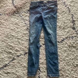 Free people jeans small slit at pant leg great for boots